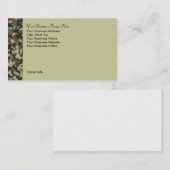 Personalisierte Visitenkarte (Vorne/Hinten)