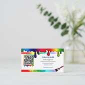 Personalisierte Visitenkarte des AN (Stehend Vorderseite)