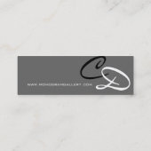 Personalisierte Visitenkarte für benutzerdefiniert (Rückseite)