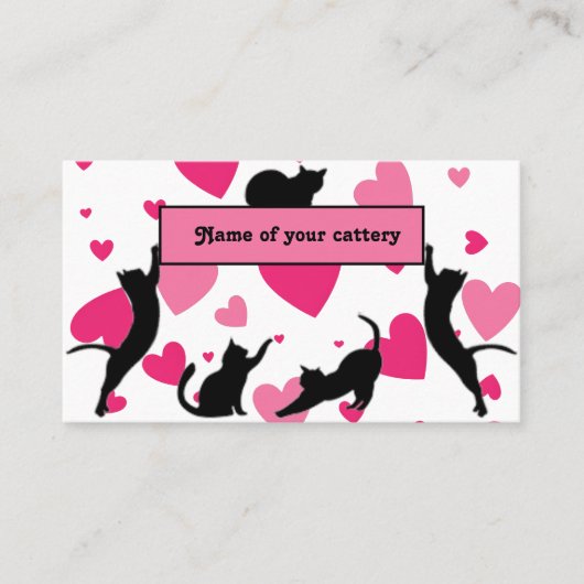 Personalisierte Visitenkarte für den Fang (Vorderseite)