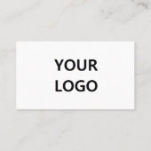 Personalisierte Visitenkarte für Farben und Schrif (Rückseite)