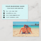 Personalisierte Visitenkarte für Ihr eigenes Desig (Vorne/Hinten)
