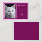 Personalisierte Visitenkarte für Katteronien (Vorne/Hinten)