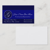 Personalisierte Visitenkarte G (Vorne/Hinten)