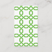 Personalisierte Visitenkarten für Lattice & Grosgr Visitenkarte (Rückseite)