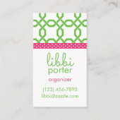 Personalisierte Visitenkarten für Lattice & Grosgr Visitenkarte (Vorderseite)