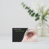 Personalisierte Visitenkarten per Drag Queen Perfo Visitenkarte (Stehend Vorderseite)