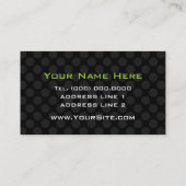 Personalisierte Visitenkarten per Drag Queen Perfo Visitenkarte (Rückseite)