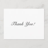 Personalisierte Visitenkarten Postkarte (Vorderseite)