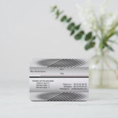 personalisierte Visitenkarten Visitenkarte (Stehend Vorderseite)