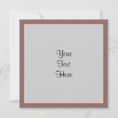 Personalisierte Vogelbrichtkarte des nördlichen Ka Mitteilungskarte (Rückseite)