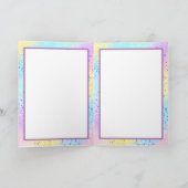 Personalisierte Volkskunst Karte (Innenseite)