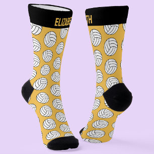 Personalisierte Volleyball-Ball-Printwerbung und I Socken