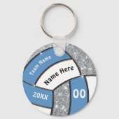 Personalisierte Volleyball-Gastgeschenke Geschenke Schlüsselanhänger (Rückseite)