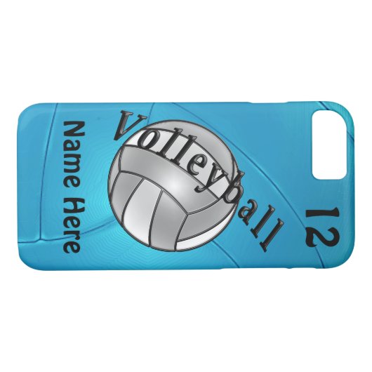 Personalisierte Volleyball iPhone 7 Hüllen für sie (Rückseite (Horizontal))