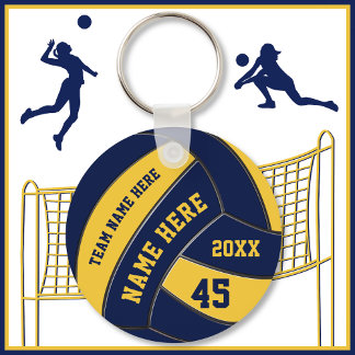 Personalisierte Volleyball-Schlüsselanhänger BULk Schlüsselanhänger