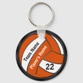 Personalisierte Volleyball-Schlüsselanhänger in Sc Schlüsselanhänger (Vorderseite)