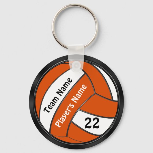 Personalisierte Volleyball-Schlüsselanhänger in Sc Schlüsselanhänger (Vorderseite)