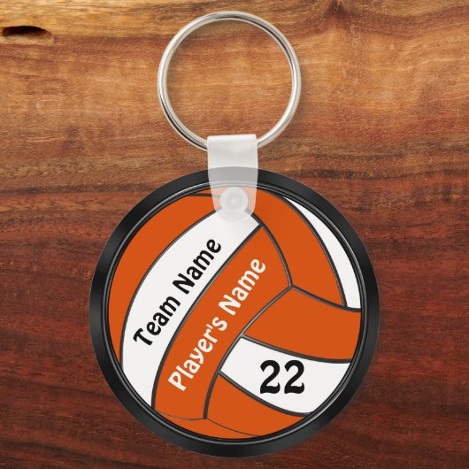 Personalisierte Volleyball-Schlüsselanhänger in Sc Schlüsselanhänger (Vorderseite)
