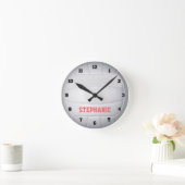 Personalisierte Volleyball-Wall-Uhr Runde Wanduhr (Zuhause)
