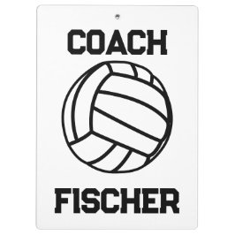 Personalisierte Volleyball-Zwischenablage Klemmbrett