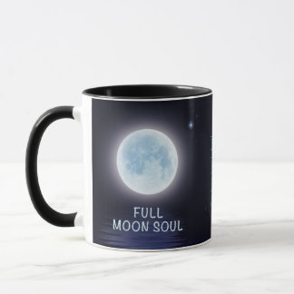 Personalisierte Vollmond-Phasen-Tasse Tasse