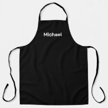 Personalisierte Vollschwarze Herren