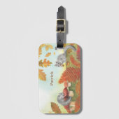 Personalisierte von Dormaus Glis Glis Gepäckanhänger (Vorderseite Vertikal)