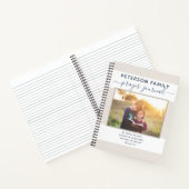 Personalisierte Vorlage für das Familiengebet Notizblock (Innenseite)