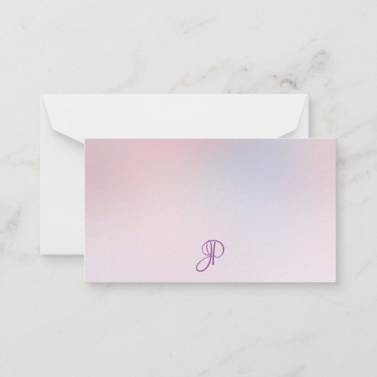 Personalisierte Vorlage für das Monogramm von Eleg (Rückseite)