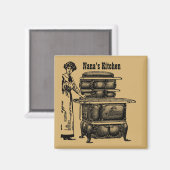 Personalisierte Vorlage für den antiken Bereich Magnet (Vorderseite/Rückseite)