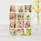 Personalisierte Vorlage für die FotoCollage (Gelbe Blume)