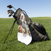 Personalisierte Vorlage für die FotoCollage für Pa Golfhandtuch (Gras)