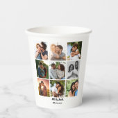 Personalisierte Vorlage für die FotoCollage für Pa Pappbecher (Vorderseite)
