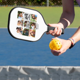 Personalisierte Vorlage für die FotoCollage für Pa Pickleball Schläger