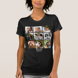 Personalisierte Vorlage für die FotoCollage für Pa T-Shirt