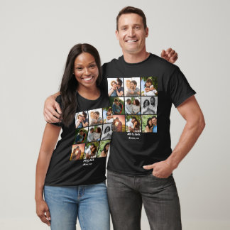 Personalisierte Vorlage für die FotoCollage für Pa T-Shirt