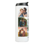 Personalisierte Vorlage für die FotoCollage für Pa Thermosbecher (Nach links gedreht)