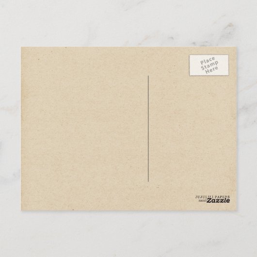 Personalisierte Vorlage für die FotoCollage Postkarte (Rückseite)