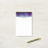 Personalisierte Vorlage für die Nacht Post-it Klebezettel (Auf Schreibtisch)