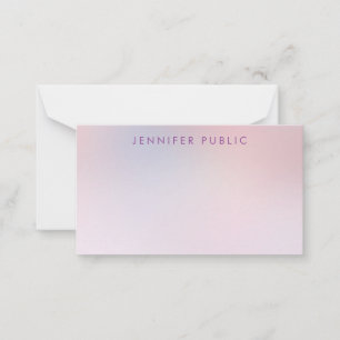 Personalisierte Vorlage für elegante Farben