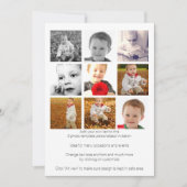 Personalisierte Vorlage für neun Fotos (Vorderseite)