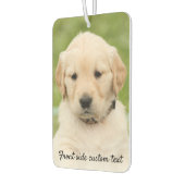 Personalisierte Vorlage für zwei Bilder, benutzerd Autolufterfrischer (Links)