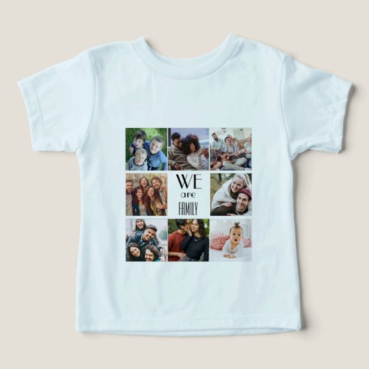 Personalisierte Vorlage "Wir sind Familie" (Design Vorderseite)
