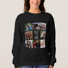 Personalisierte Vorlage "Wir sind Familie" Sweatshirt