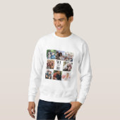 Personalisierte Vorlage "Wir sind Familie" Sweatshirt (Vorne ganz)