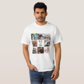 Personalisierte Vorlage "Wir sind Familie" T-Shirt (Vorne ganz)