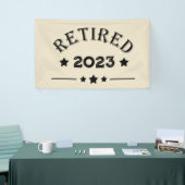 Personalisierte Vorruhestandsgeschenk Banner (Messeveranstaltung)