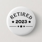 Personalisierte Vorruhestandsgeschenk Button (Vorderseite)