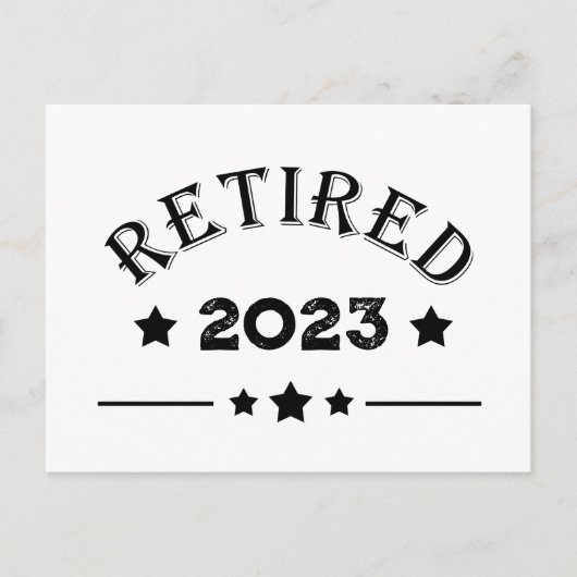 Personalisierte Vorruhestandsgeschenk Feiertagspostkarte (Vorderseite)